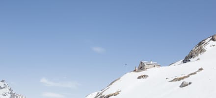 Schon zu sehen - die Fornohütte