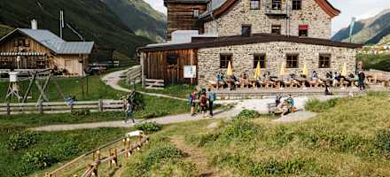 Die Franz-Senn-Hütte 