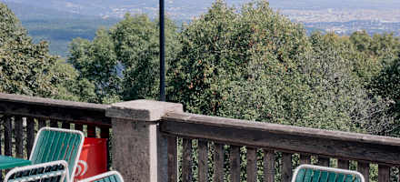 Die Franz-Ferdinand-Hütte bietet einen einzigartigen Ausblick über Wien.