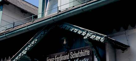 Die Franz-Ferdinand-Hütte liegt oberhalb von Perchtoldsdorf.