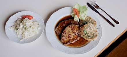 Regionale Spezialitäten auf der Franz-Ferdinand-Hütte