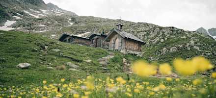 Die Kapelle der Neuen Fürther Hütte