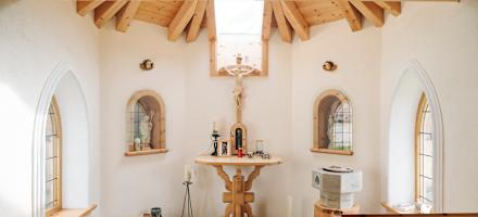 Die Kapelle der Neuen Fürther Hütte