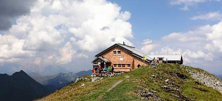Gamskarkogelhütte in der Salzburger Ankogelgruppe