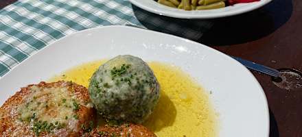 Kaspressknödel auf der Geraer Hütte