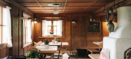 Gemütliche Stube in der Gindelalm