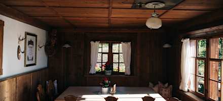 Gastraum auf der Gindelalm