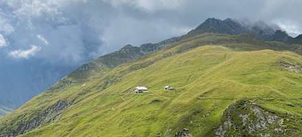 Die spektakuläre Lage der Gleiwitzer Hütte.