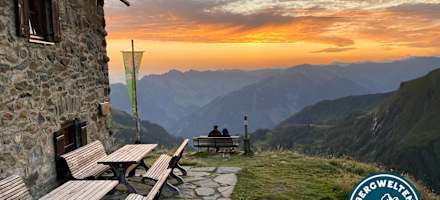 Stimmungsvoll – die Gleiwitzer Hütte im Nationalpark Hohe Tauern