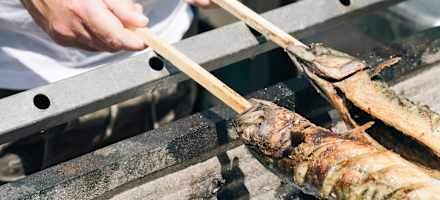 Steckerlfische auf über 2.000 Hm