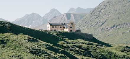 Blick zum Glocknerhaus