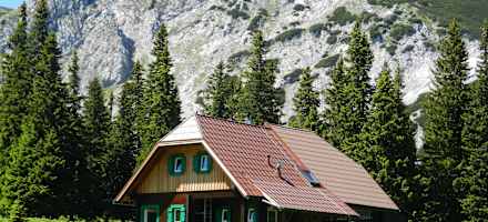 Die Gloggnitzer Hütte wurde 2010 umgebaut und modernisiert.