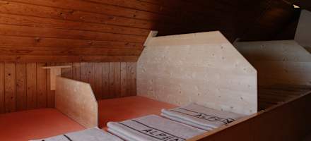 Matratzenlager auf der Göppinger Hütte