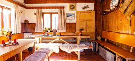 Die Gaststube der Gorialm