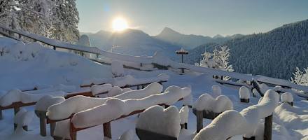 Winter auf der Grünsteinhütte