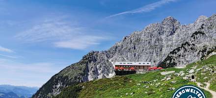 Die Gruttenhütte im Wilden Kaiser