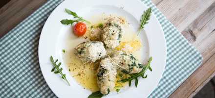 So gut isst man am Gschösswandhaus im Zillertal.