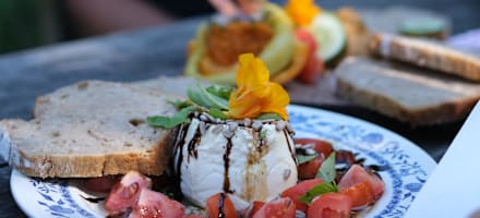 Frischkäsevariation auf der Gschwendtalm