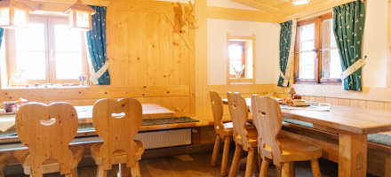 Die Gaststube der Gundhütte