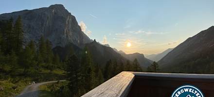 Abendstimmung am Hallerangerhaus