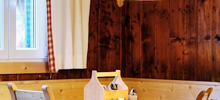 Die Gaststube der Hans-Wödl-Hütte