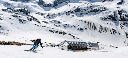 Abfahrt zur Wiesbadener Hütte