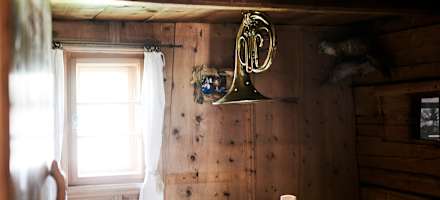 Stube in der Gampe Thaya