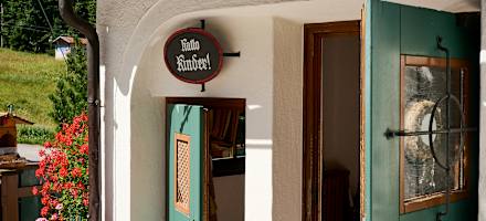 Das Hochberghaus auf 1.200m Höhe