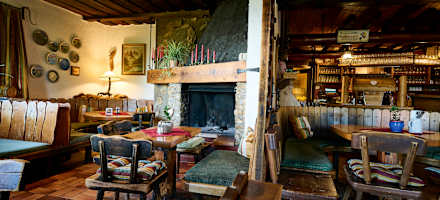 Die Stube des Hochberghauses