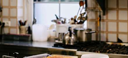 Die Küche des Hochleckenhauses