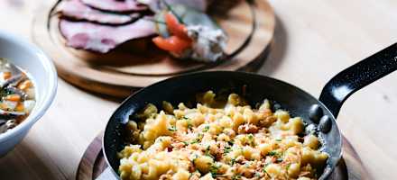 Käsespätzle auf dem Hochleckenhaus