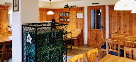 Die Stube des Hochleckenhauses