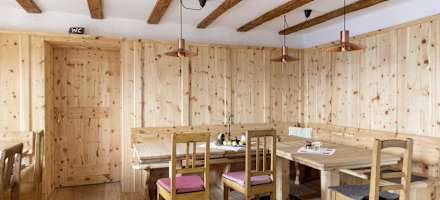 Stube in der Hochmahdalm