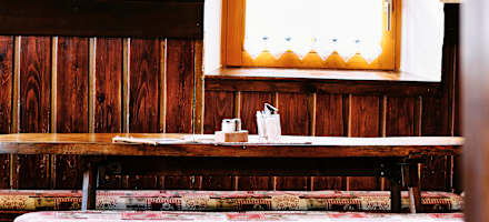 Die Gaststube der Hochsteinalm