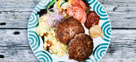 Mittagessen auf der Hochsteinalm