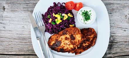 Mittagessen auf der Hofalmhütte