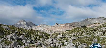 Das Ingolstädter Haus in den Berchtesgadener Alpen.