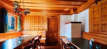 Die Gaststube der Ischler Hütte