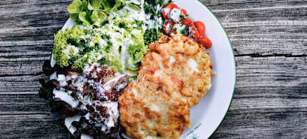 Mittagessen auf der Ischler Hütte