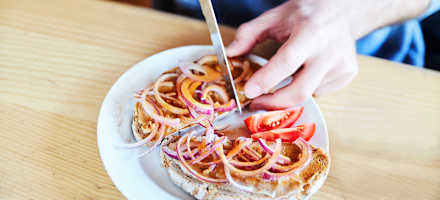 Grammelschmalzbrot am Karl-Ludwig-Haus