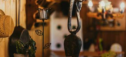 Karlhütte - Detail in der Stube