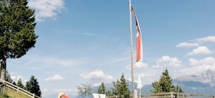 Der Garten der Karrer Alm.