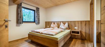 Doppelzimmer in der Kleinarler Hütte 