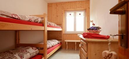 Mehrbettzimmer in der Kölner Hütte