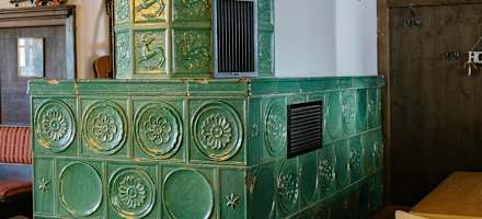 Die Gaststube der Kreuzeckhütte