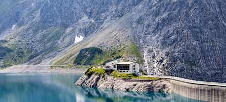 Douglashütte und Lünersee