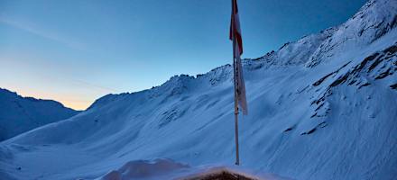 Stimmungsvoll auf der Bächlitalhütte