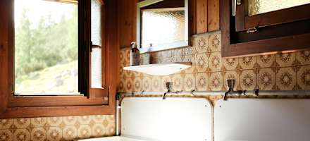 Waschräume auf der Hochmölbing Hütte