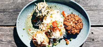 Knödeltris auf der Lärchenhütte