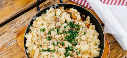 Sennerinnen Pfandl auf der Lammersdorfer Hütte